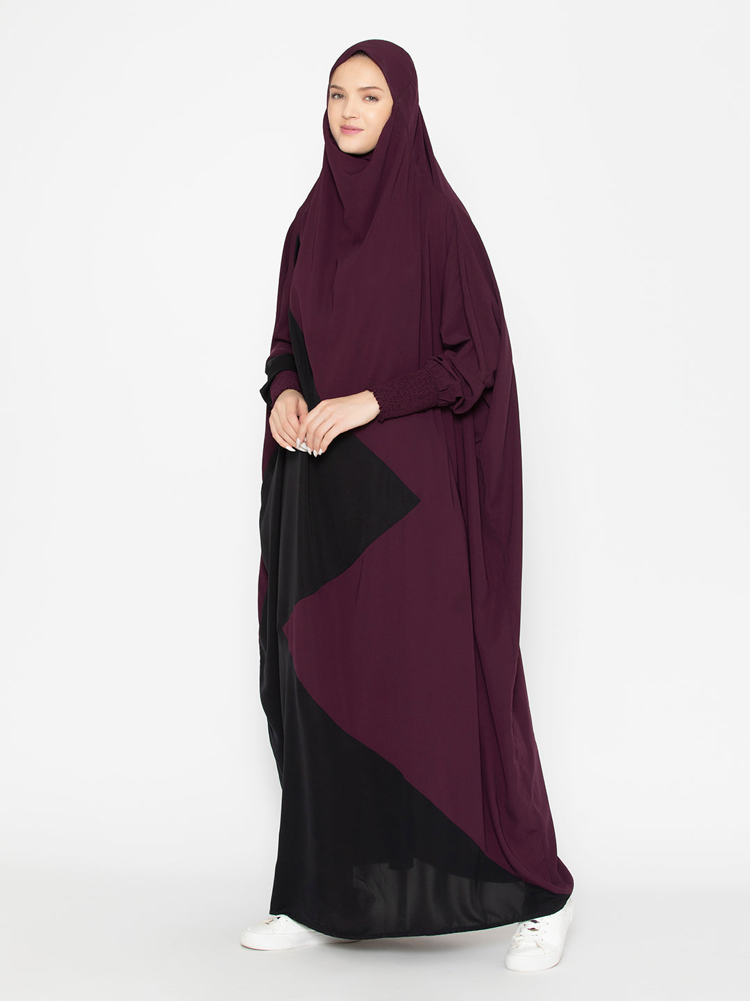 Elegant Twilight Dual Zig One Piece Jilbab
