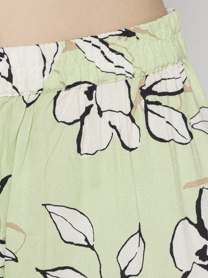 Leaf Print Co-ords Set Pista