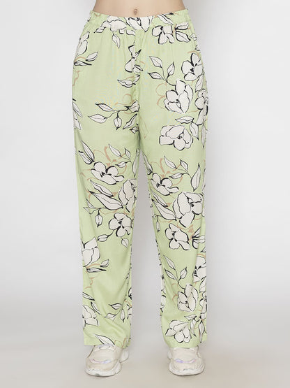 Leaf Print Co-ords Set Pista