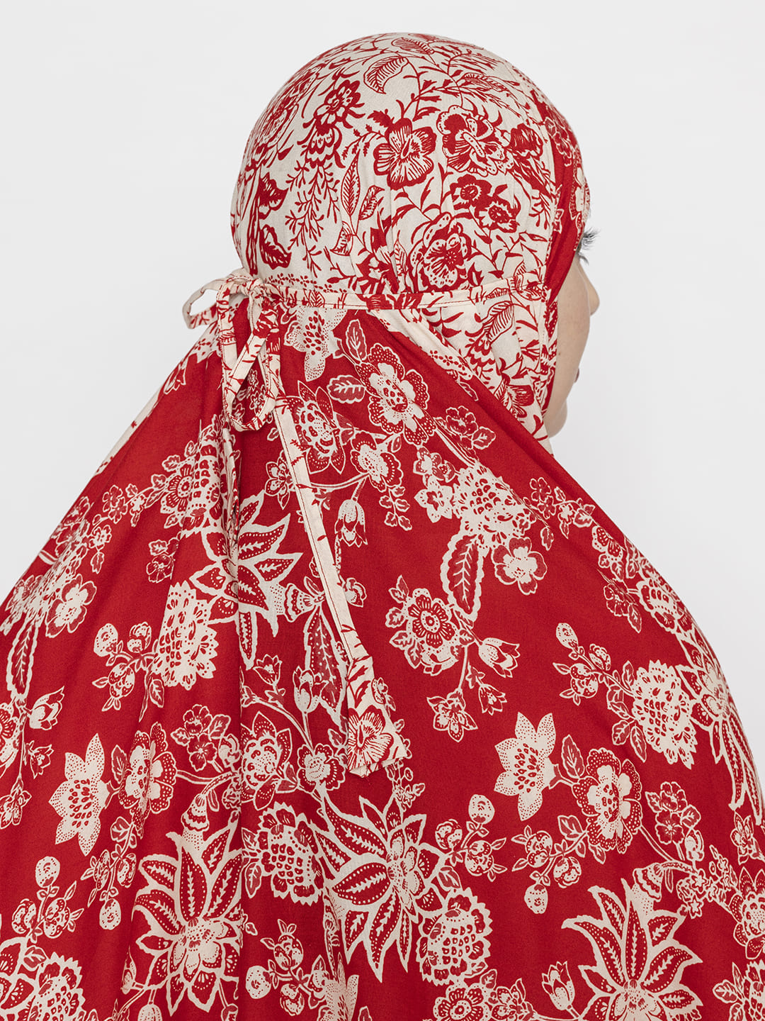 Floral Print Co-ords Set Crimson Red