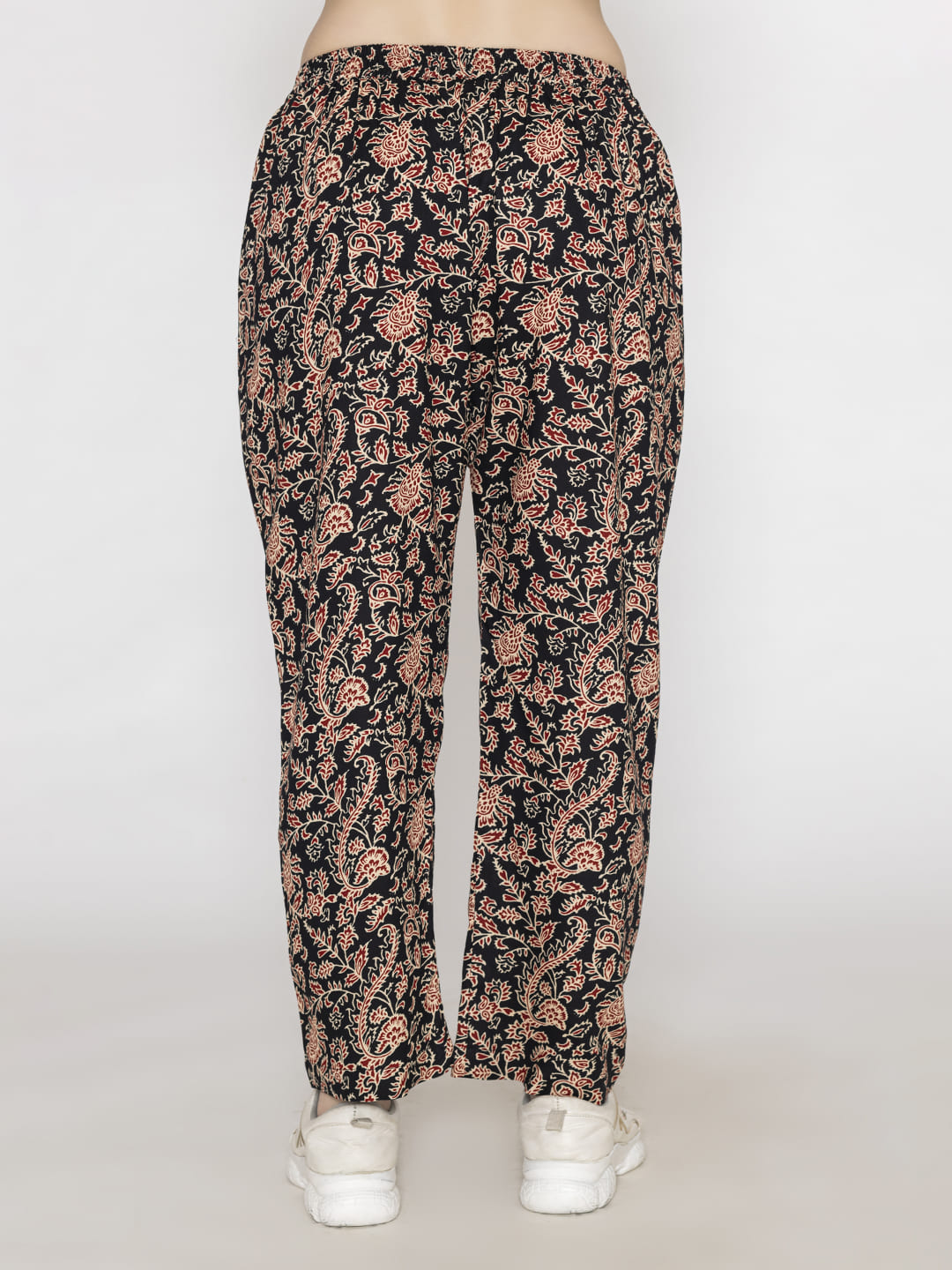 Floral Print Co-ords Set Panel Brown