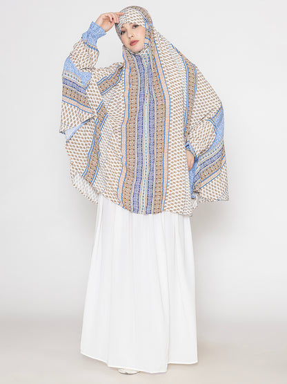 SANASH Collections Ethnic Motifs Printed Namaz Hijab