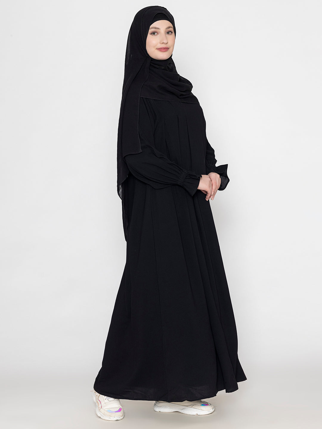 SANASH Collections Burqa With Scarf