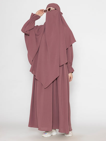 SANASH Collections Elasticated Sleeves Long Sleeved Burqas