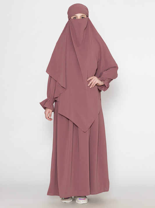 SANASH Collections Elasticated Sleeves Long Sleeved Burqas