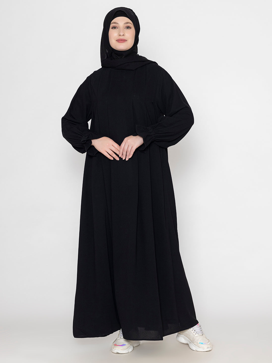 SANASH Collections Burqa With Scarf