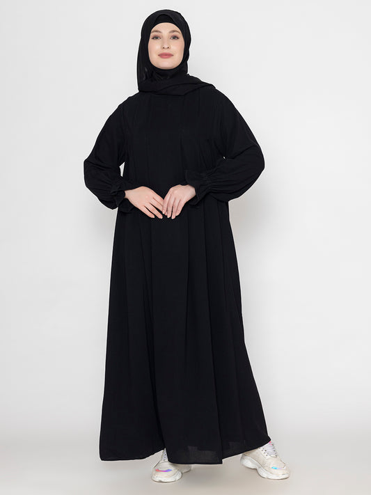 SANASH Collections Burqa With Scarf