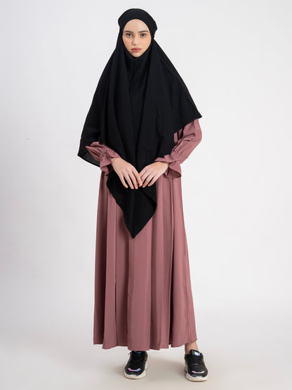 Single Layer Khimar in CYK fabric