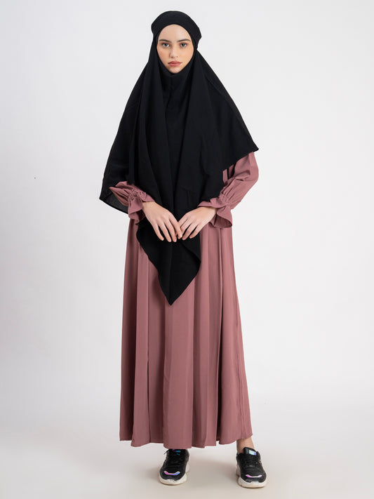 Single Layer Khimar in CYK fabric