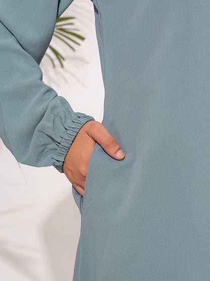 Serene Blue Modest Two-Piece Set