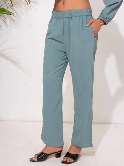 Serene Blue Modest Two-Piece Set