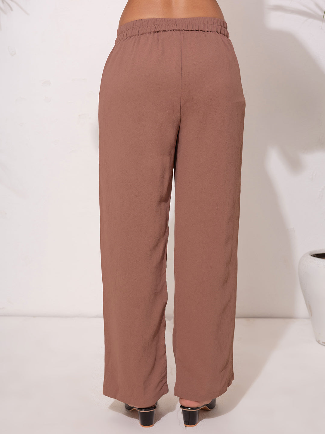 Modest Long Sleeve cord Set – Cocoa Brown