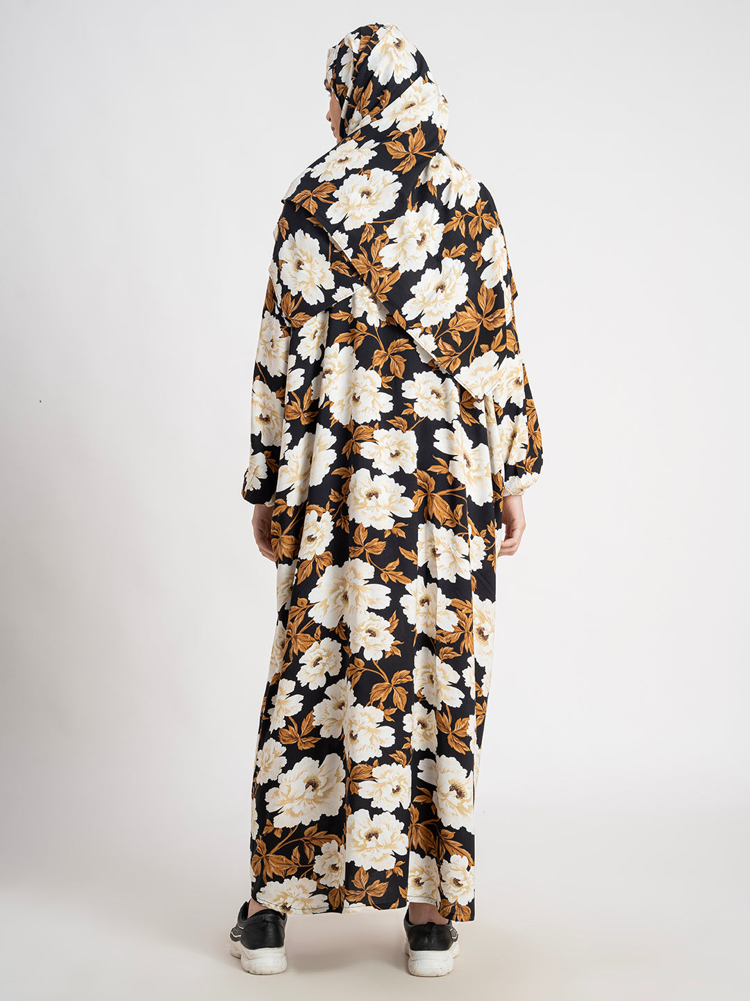 SANASH Collections Floral Printed Burqa Gown