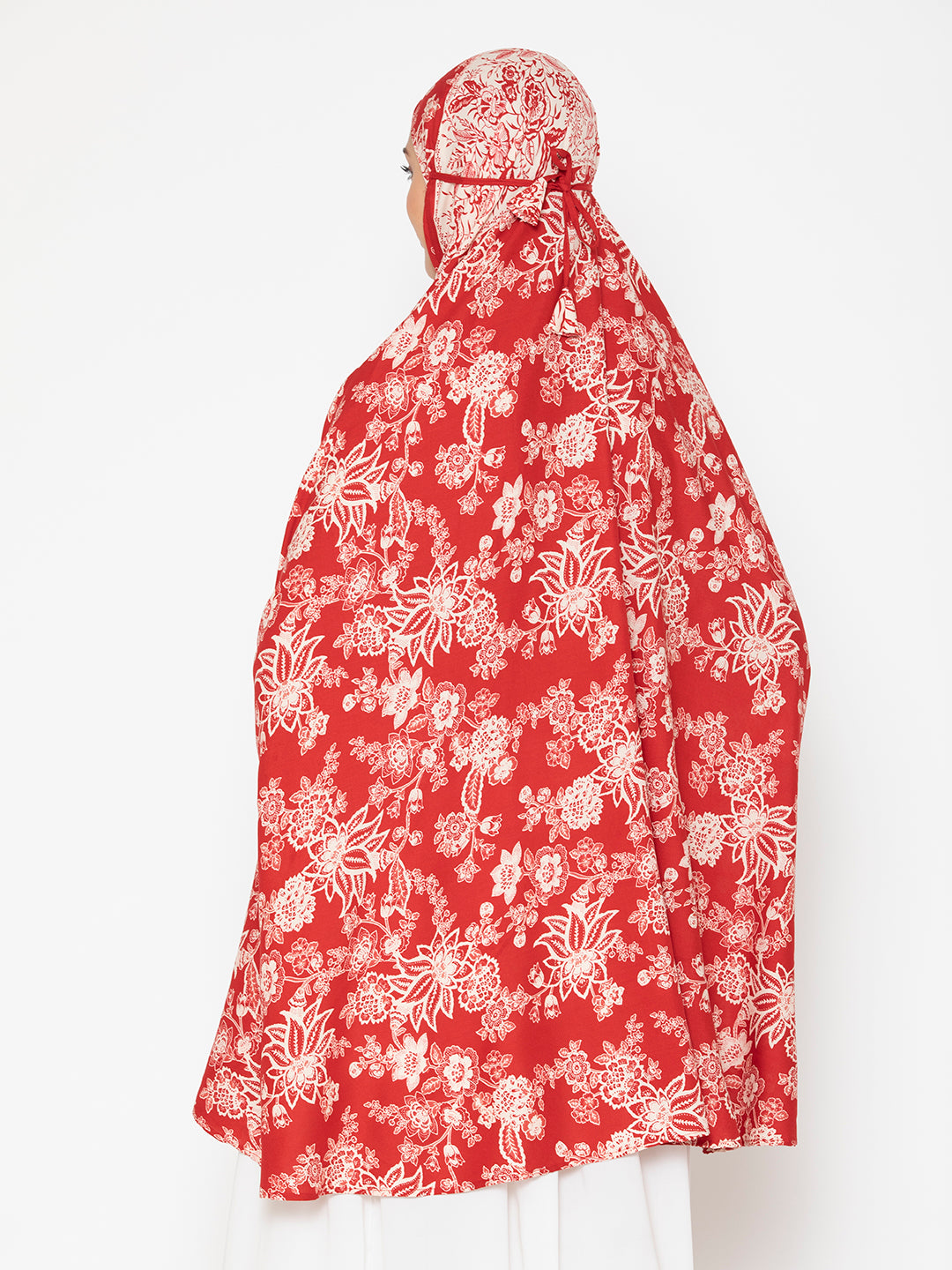 Floral Patterned Namaz Dupatta