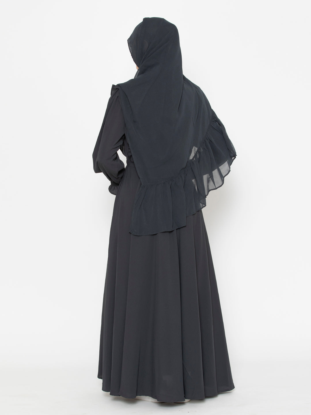 SANASH Collections Zipper Abaya Burqa
