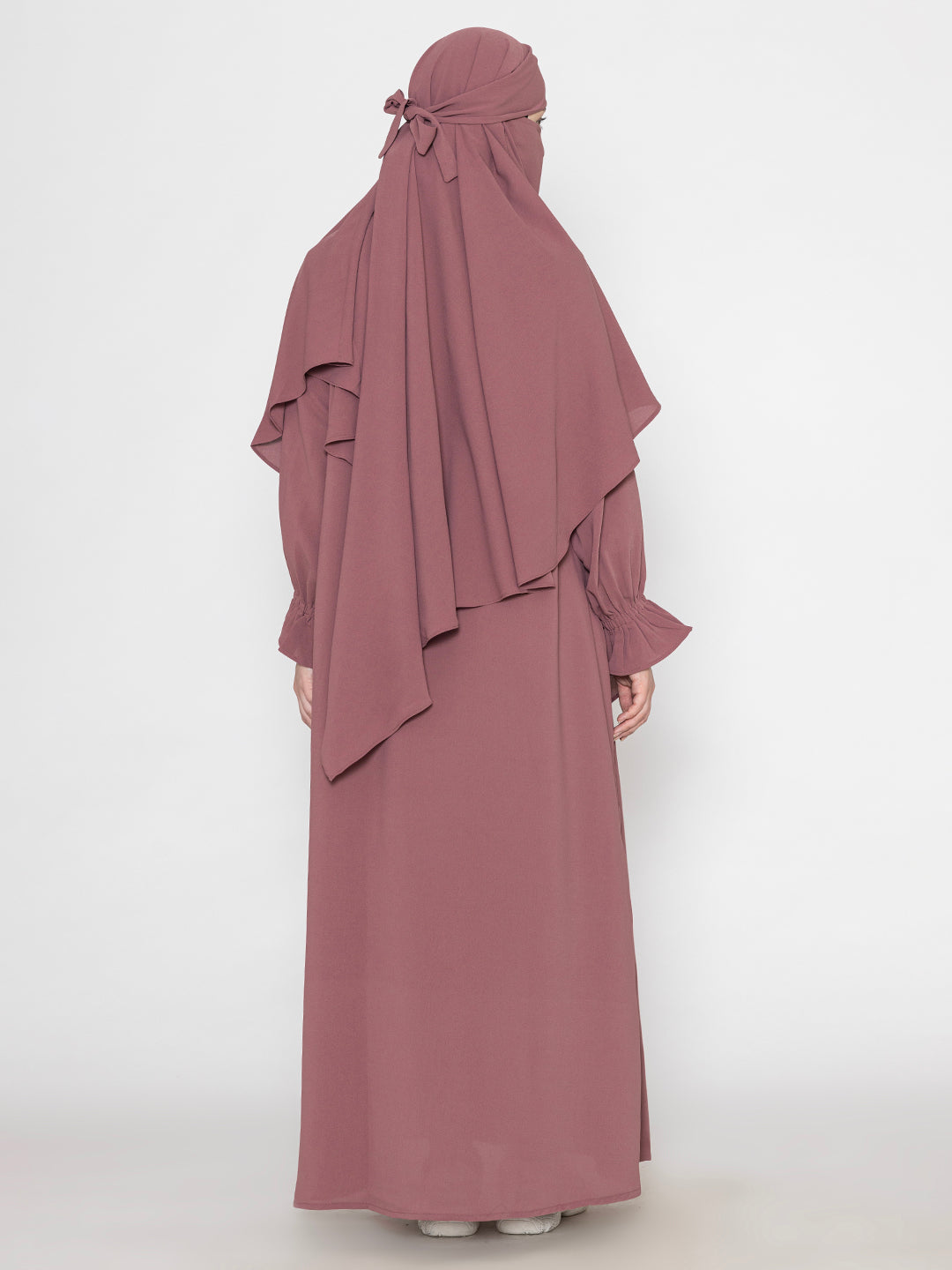 SANASH Collections Elasticated Sleeves Long Sleeved Burqas