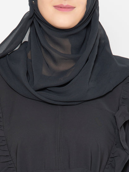SANASH Collections Zipper Abaya Burqa