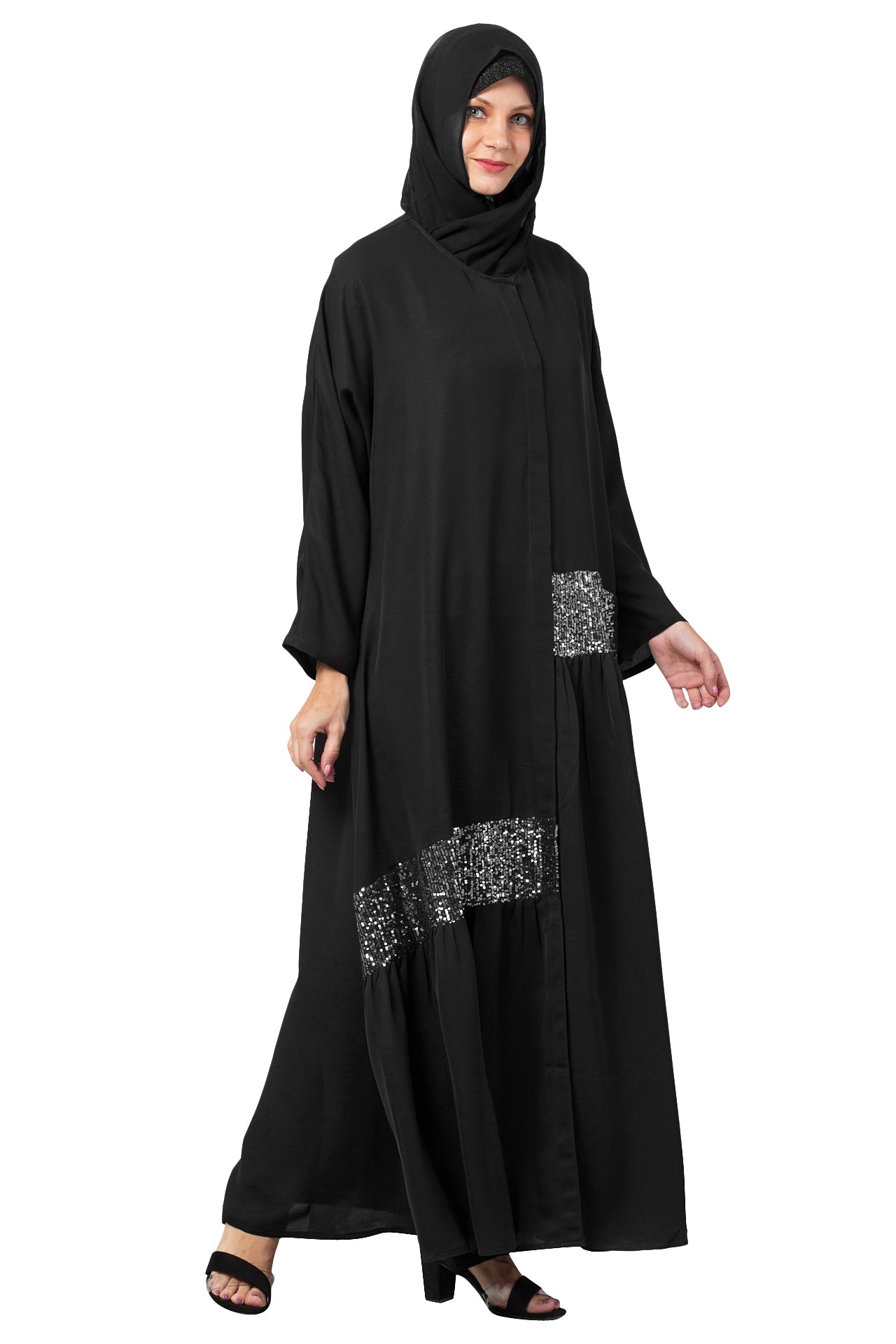 SANASH Collections Embellished Detail Burqa