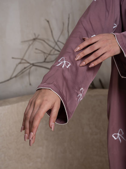 Women Embroidered Abaya Burqa