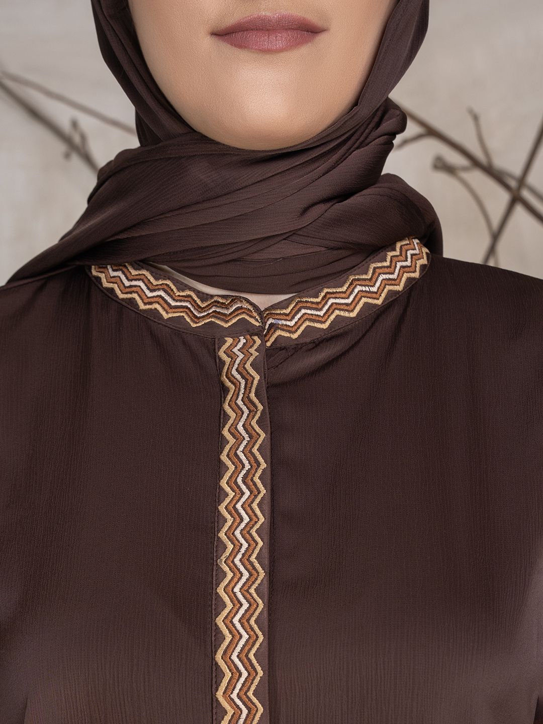 Women Embroidered Abaya Burqa