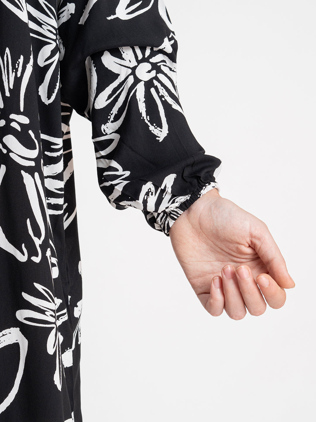 SANASH Collections Floral Printed With Scarf