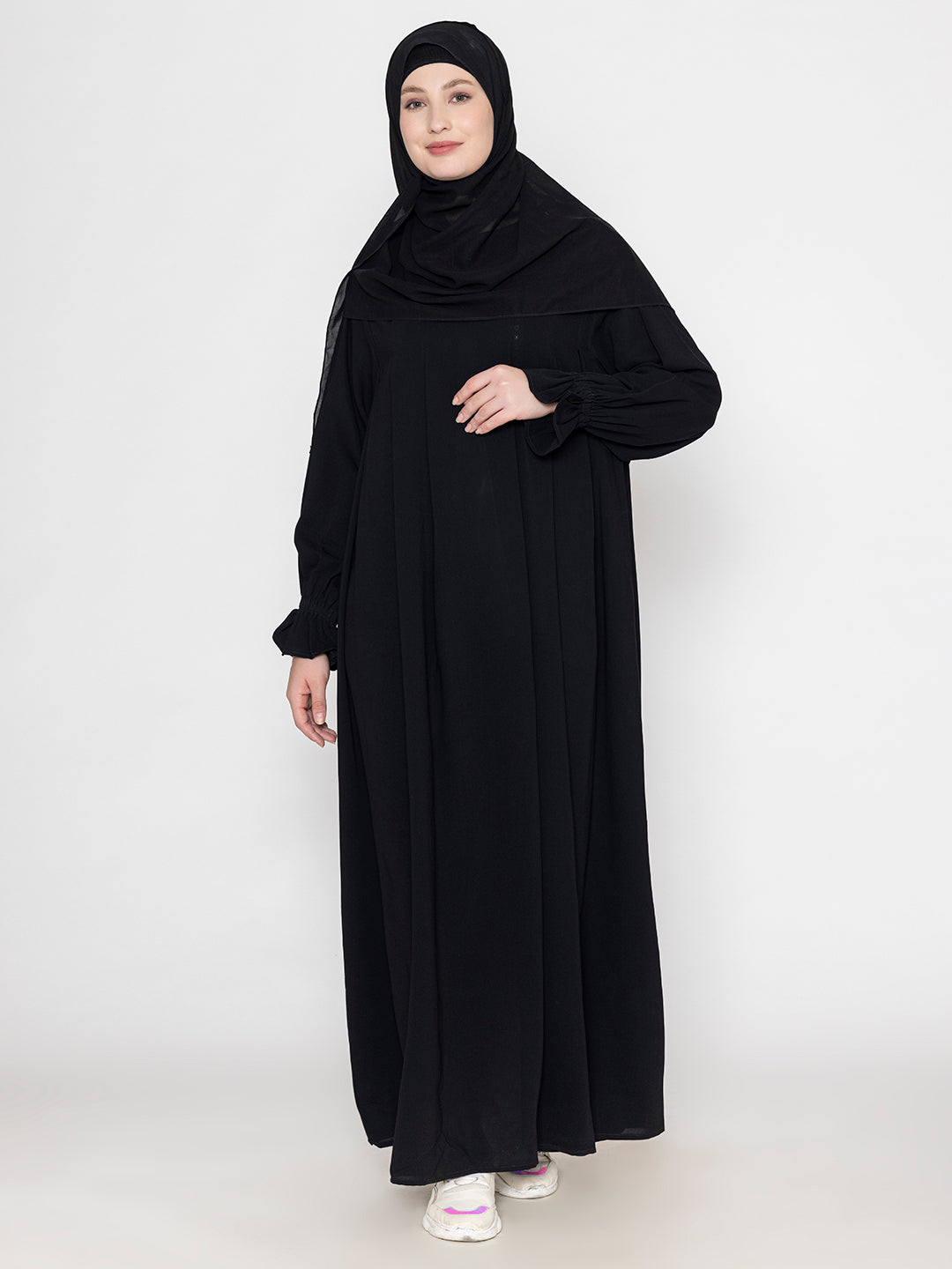 SANASH Collections Burqa With Scarf