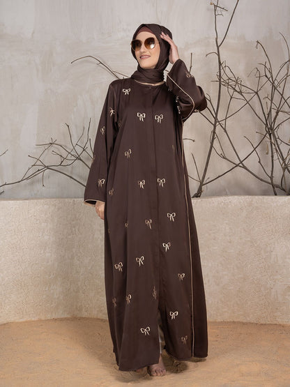 Women Embroidered Abaya Burqa