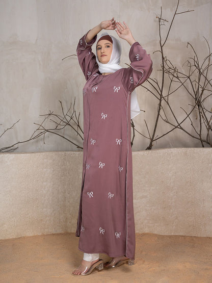 Women Embroidered Abaya Burqa