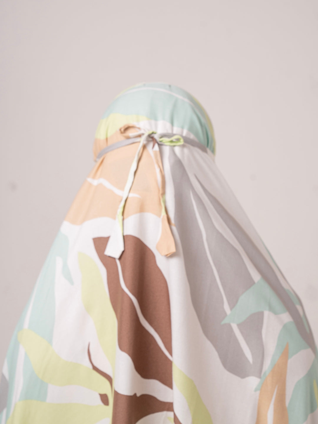 Abstract Print Namaz Dupatta – Soft Pastel Multi
