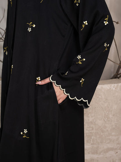 Women Embroidered Abaya Burqa