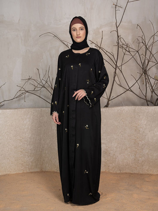 Women Embroidered Abaya Burqa