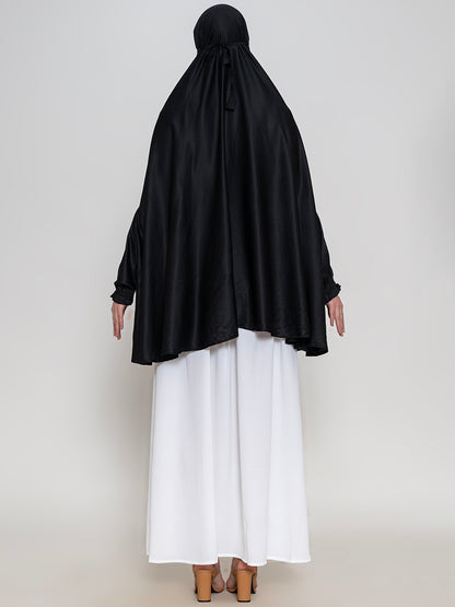 Elegant Modest Black Namaz Makhna