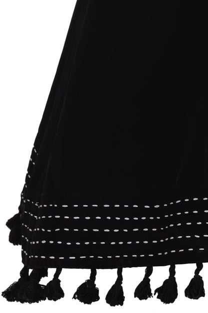 Royal Stylized Bottom Minimalistic Abaya