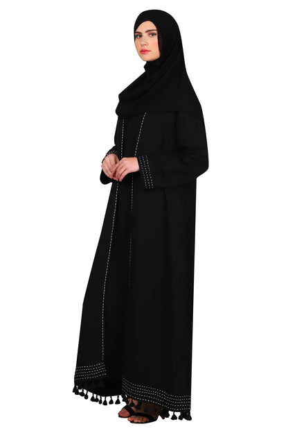 Royal Stylized Bottom Minimalistic Abaya