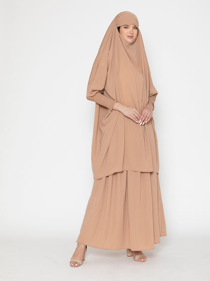 Noble Radiance Minimalistic Two Piece Jilbab