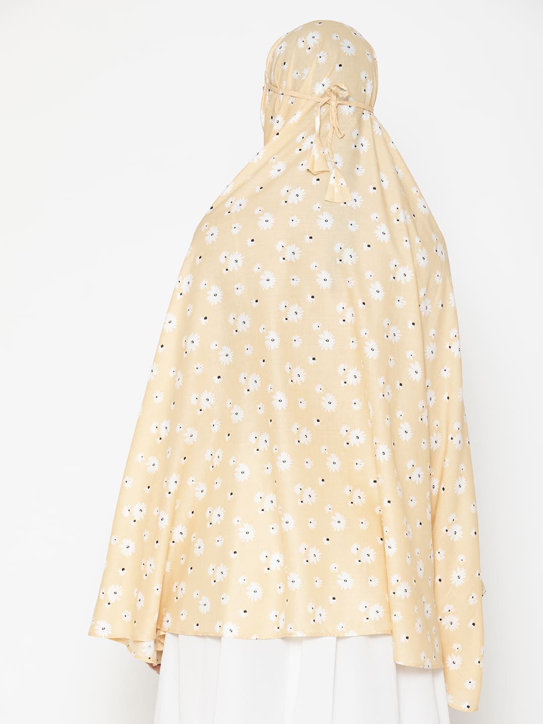 Minimal Floral Modest Namaz Dupatta