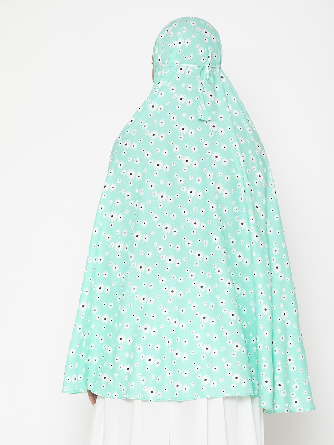 Minimal Floral Modest Namaz Dupatta