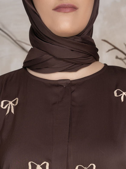 Women Embroidered Abaya Burqa