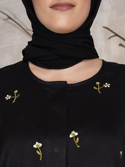 Women Embroidered Abaya Burqa