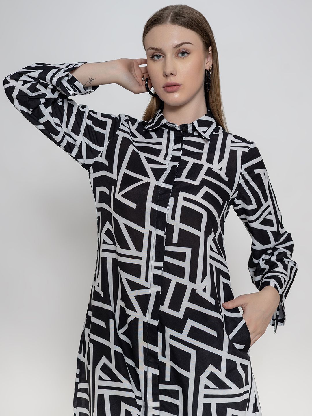 Geometric Printed Co-ord Set