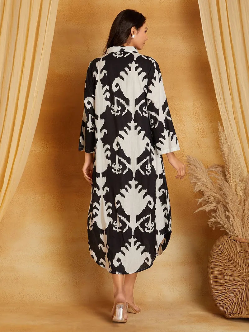 Printed Cotton Dress