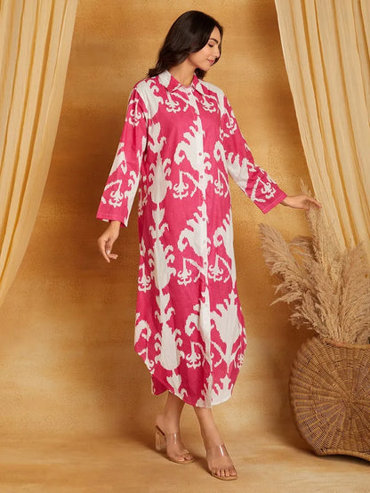 Printed Cotton Dress