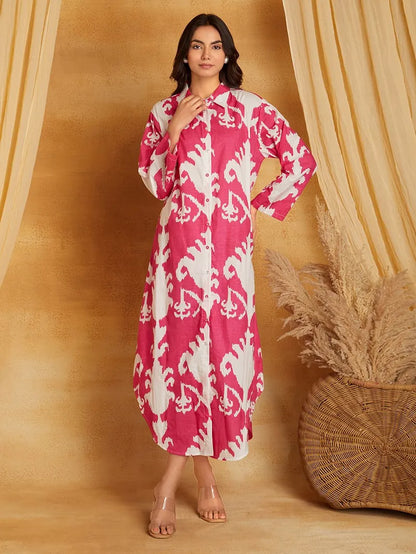 Printed Cotton Dress